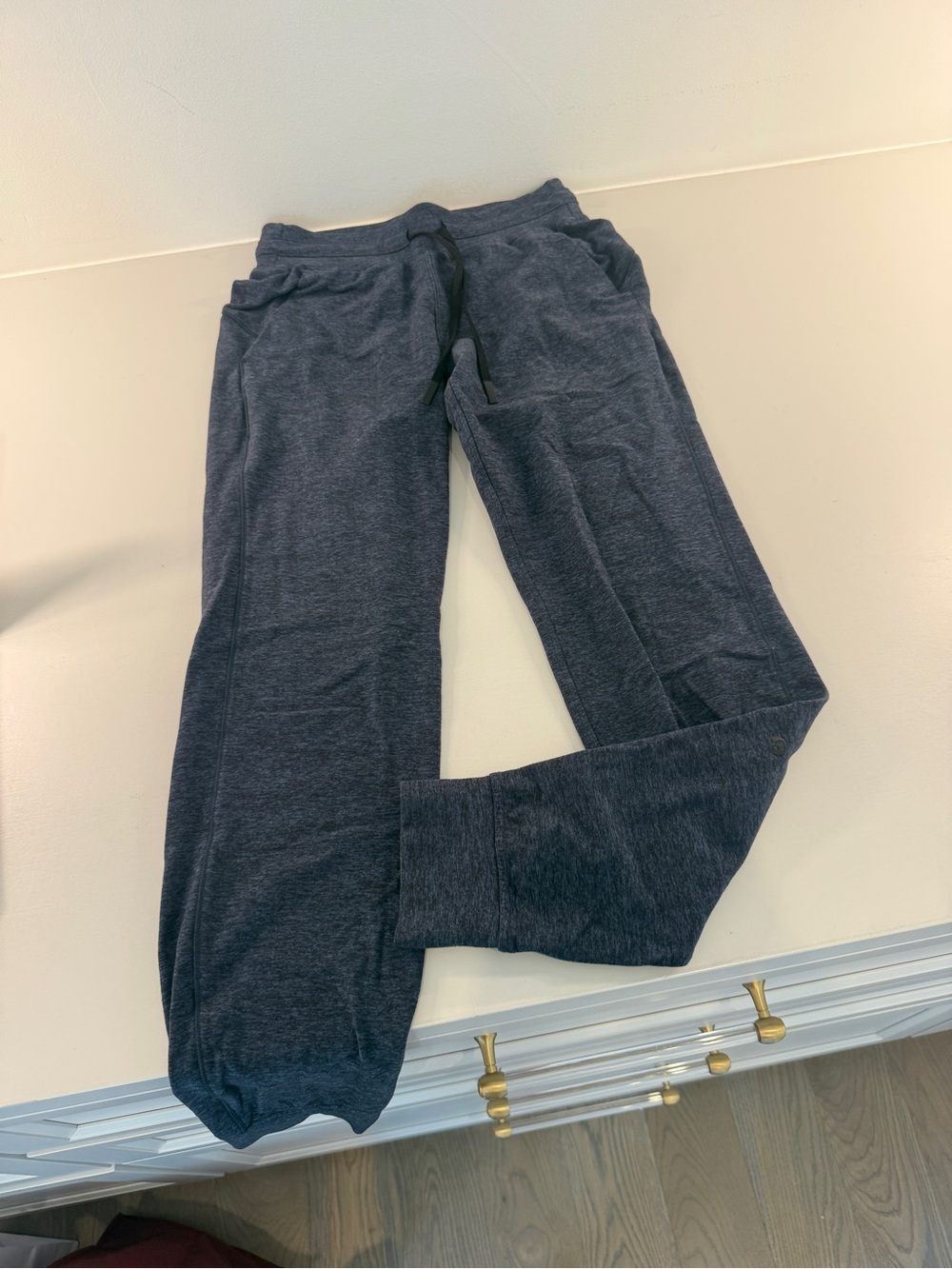 lululemon athletica Women's Dark Heather Navy Jogger Pants Ready to RULU